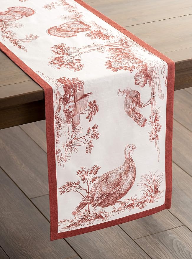 Maison d' Hermine Table Runner 100% Cotton Single Layer Table Runners 36 inches - Image 5