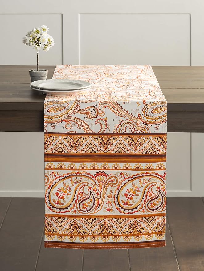 Maison d' Hermine Table Runner 100% Cotton Single Layer Table Runners 36 inches - Image 2