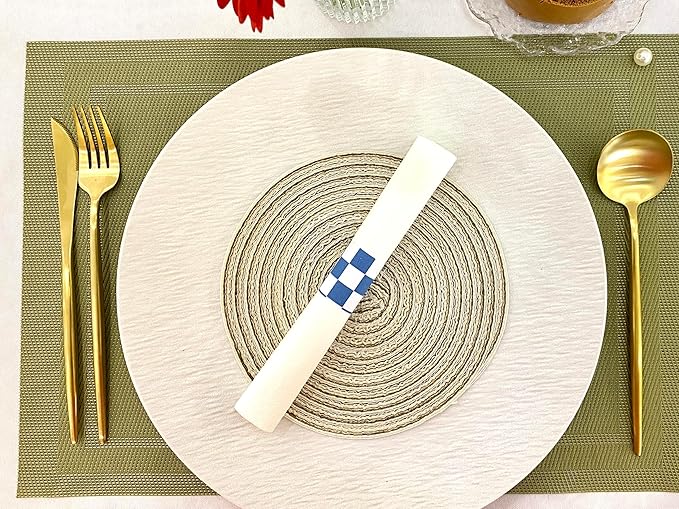 Germiwipe Paper Napkin Band Box of 500, Napkin Rings Self Adhesive - Image 3