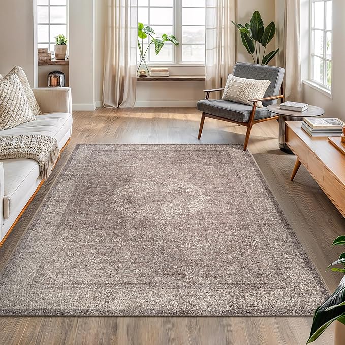 Bloom Rugs Washable Non-Slip 5' x 7' Rug by BloomRugs