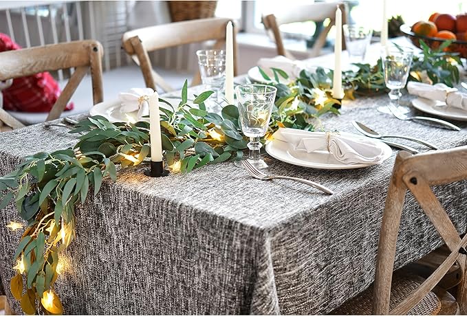 FiveSeasonStuff Woodland Whispers: Rustic Willow and Eucalyptus Garlands - Image 3