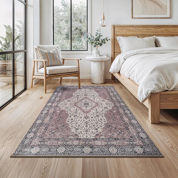 Bloom Rugs Washable Non-Slip 4' x 6' Rug - Image 7