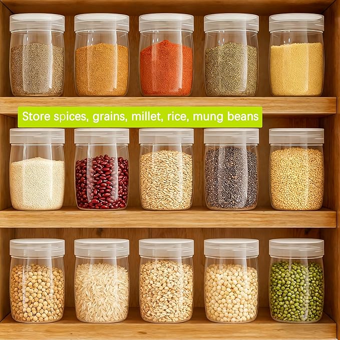 Mini Pudding Jars 82Pack, 5oz/150ml Plastic Favor Jar - Image 4