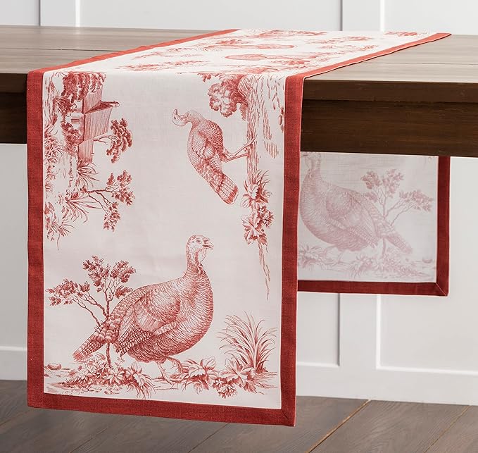 Maison d' Hermine Table Runner 100% Cotton Single Layer Table Runners 36 inches - Image 7