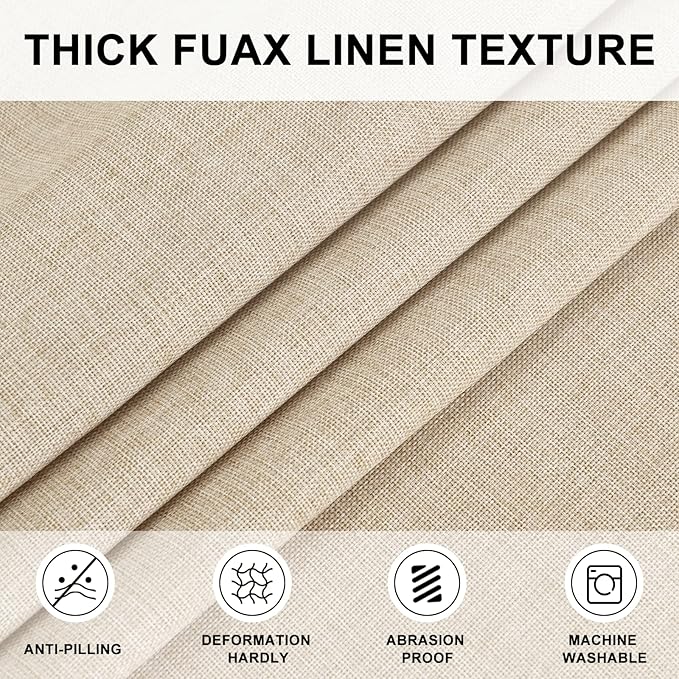 Hiasan Round Linen Tablecloth 120 Inch - Image 3