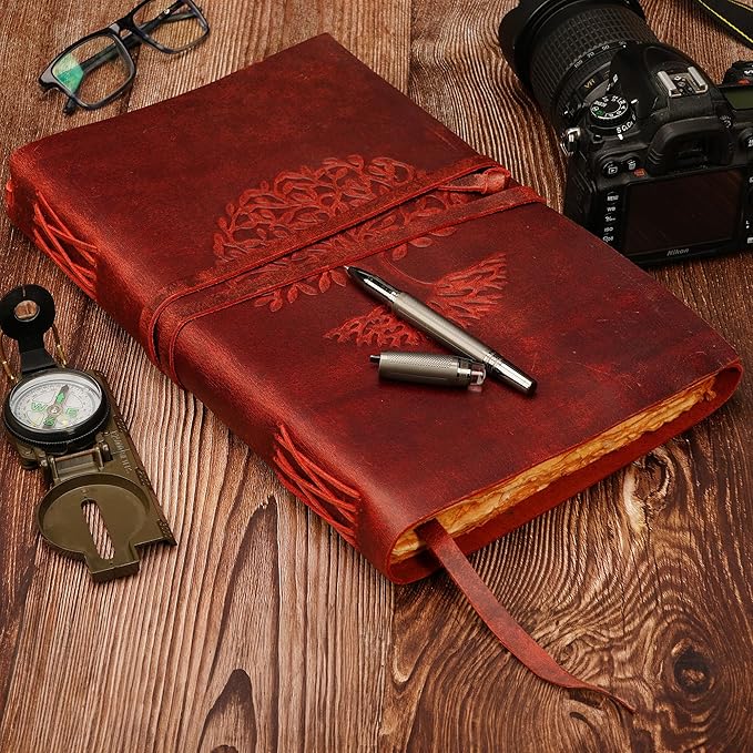 LUXEORIA Tree Of Life Leather Journal - Image 4