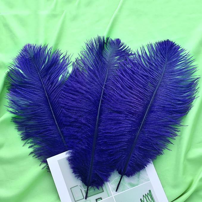 Ballinger Royal Blue Ostrich Feathers - Image 5