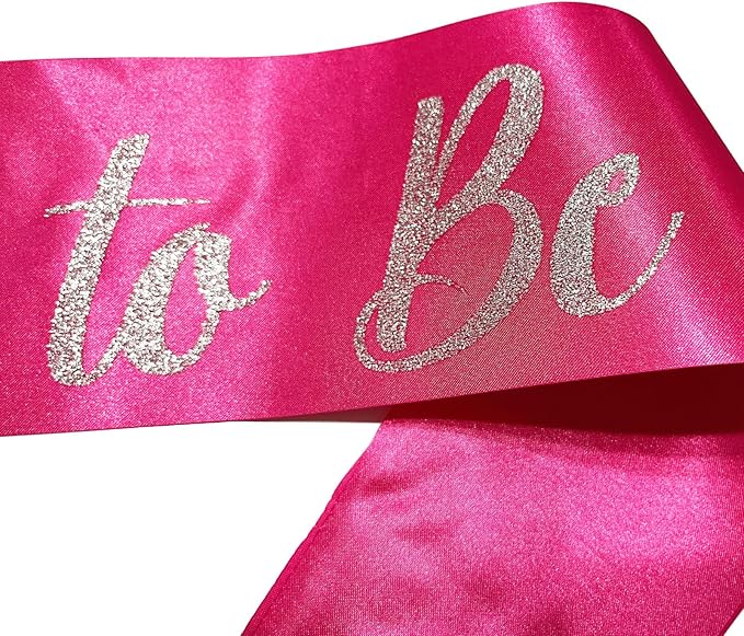 Bride to Be Sash Pink, Bride Sash Bachelorette Party Bridal Shower Sashes - Image 5