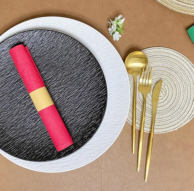 Germiwipe Paper Napkin Band Box of 500, Napkin Rings Self Adhesive - Image 3