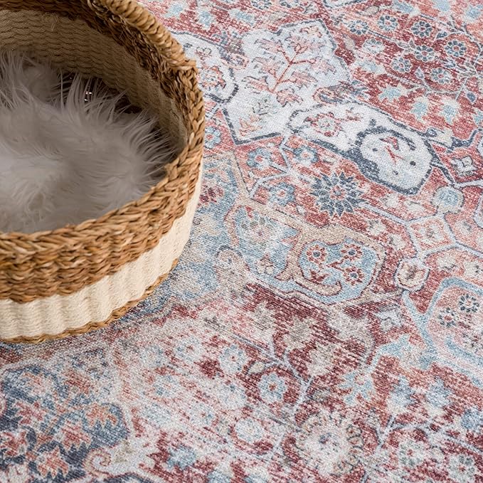 Bloom Rugs Caria Washable Non-Slip 3x5 Rug - Image 8