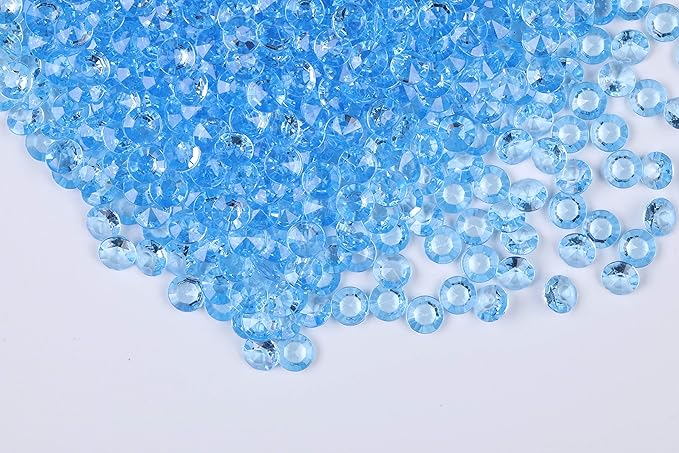 1000pcs/ Pack Wedding Table Acrylic Diamond Scatter Crystals Confetti Acrylic by WelcometoGintoaria
