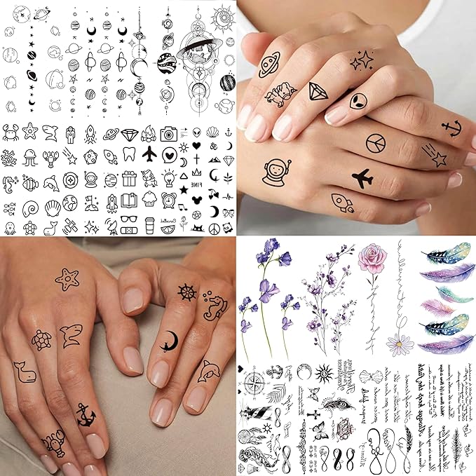 53 Sheets 3D Large Tiger Dragon Temporary Tattoos - Image 6