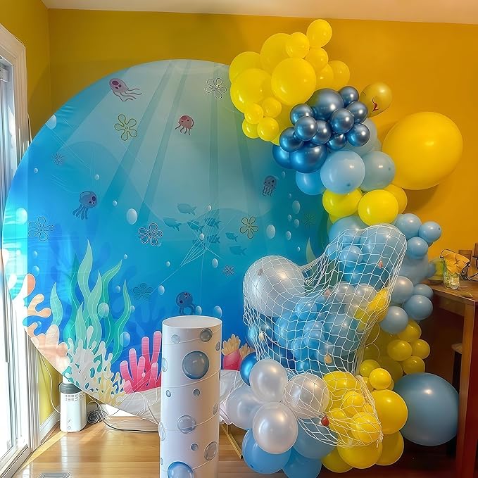 Blue and Yellow Balloons Set - Image 2