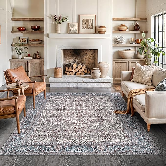 Bloom Rugs Washable Non-Slip 6' x 9' Rug by BloomRugs