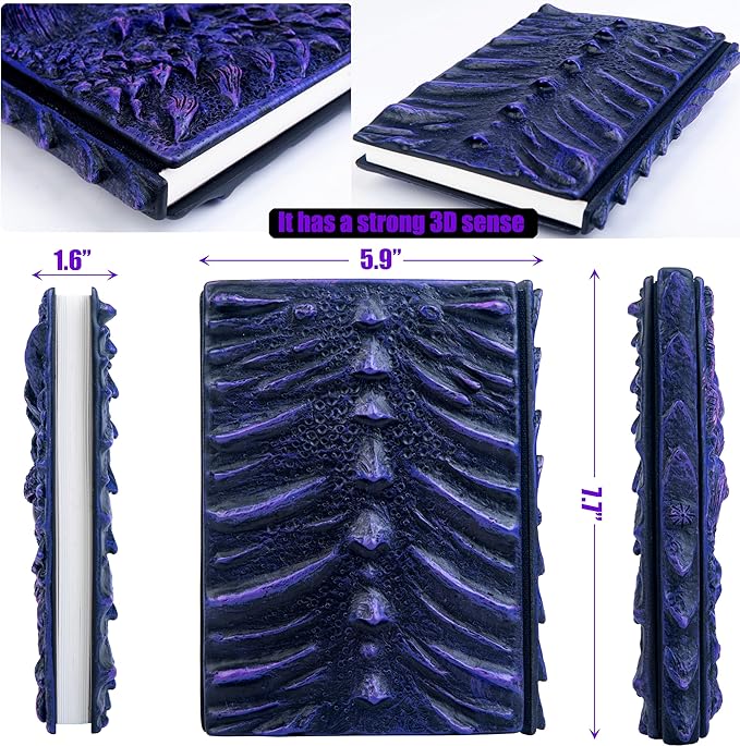 3D Dragon Eye Embossed Journal, Resin Engraving Notebook, Dnd notebook - Image 2