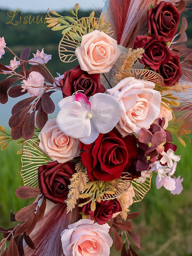 Wedding Arch Flowers, Artificial Flowers - Image 7