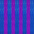 TONIFUL 2Pcs Blue Purple Door Streamers, Metallic Streamers Green Foil Fringe by TONIFUL