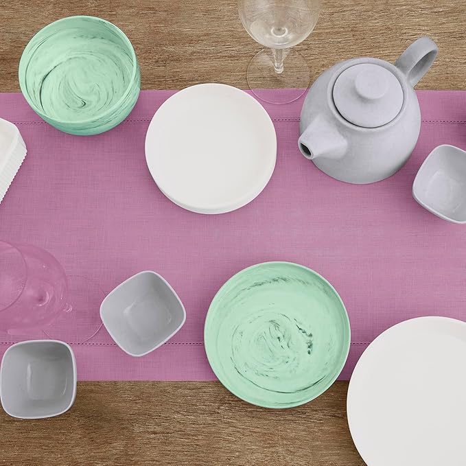 Solino Home Linen Table Runner 120 Inches Long - Image 3