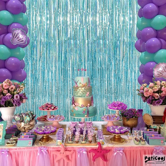 Light Blue Streamers Party Decorations - Image 5