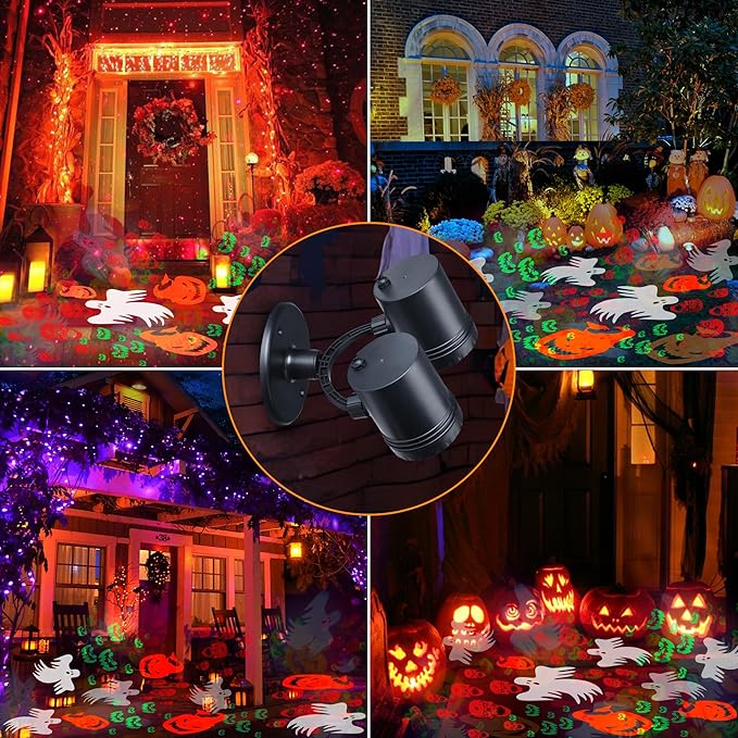 Halloween Lights Projector, Halloween Decorations Lighting Projector, - Image 7
