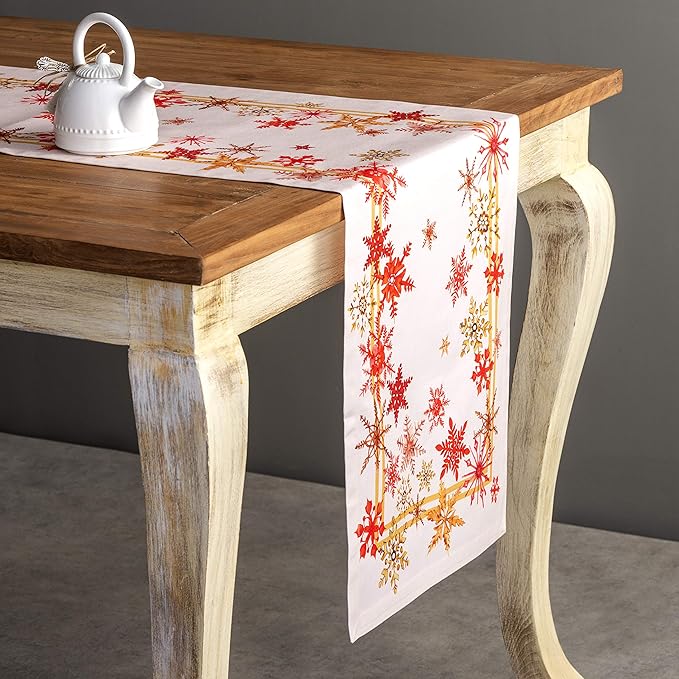 Maison d' Hermine Table Runner 100% Cotton Single Layer Table Runners 60 inches - Image 6