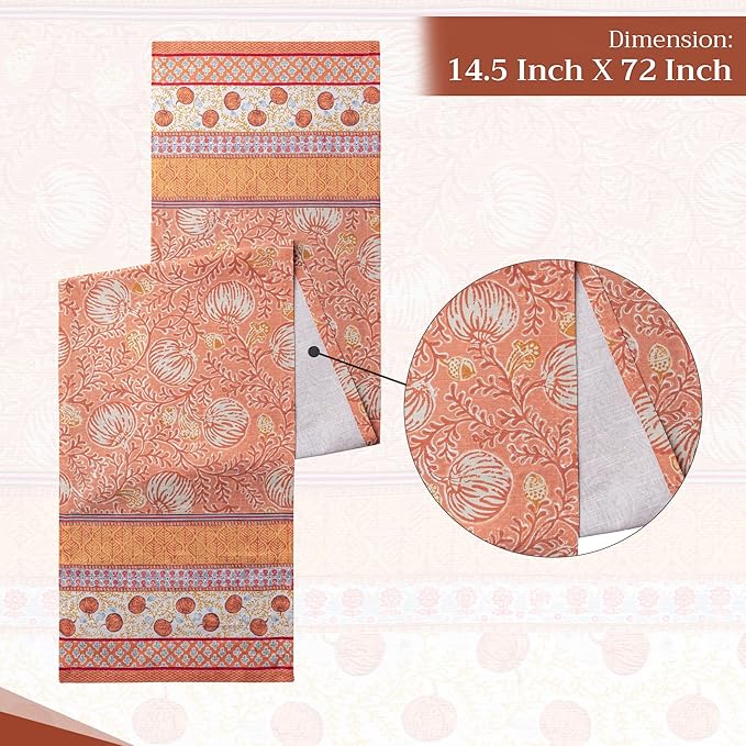 Maison d' Hermine Table Runner 100% Cotton Single Layer Table Runners 72 inches - Image 4