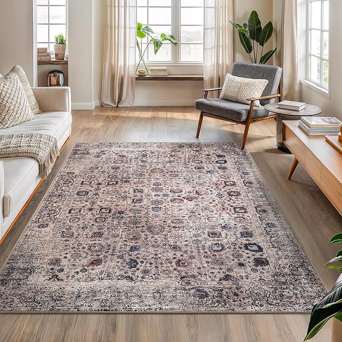Bloom Rugs Washable Non-Slip 5' x 7' Rug by BloomRugs
