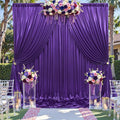 20ftx10ft Purple Sequin Backdrop Curtain Panels by Htper