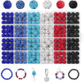 240pcs 10mm Rhinestone Beads for Crafting, Sparkle Clay Beads Crystal Disco by novani