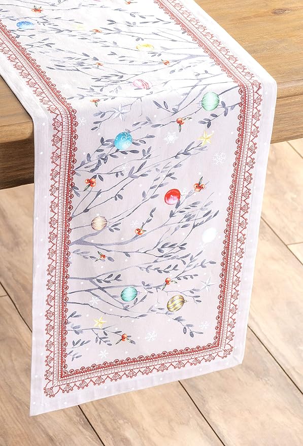 Maison d' Hermine Table Runner 100% Cotton Single Layer Table Runners 36 inches - Image 7