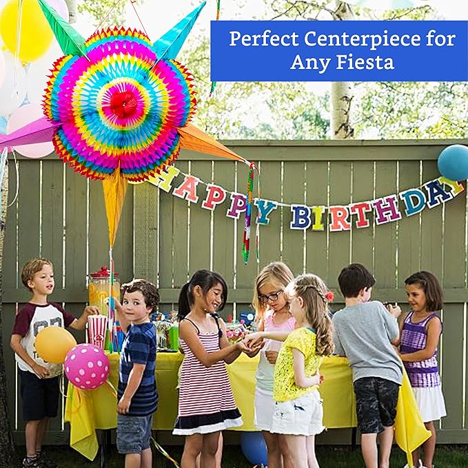 Mexican Piñata - Authentic Handmade Foldable Large Pinata - Image 6