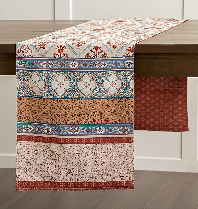 Maison d' Hermine Table Runner 100% Cotton Double Layer Table Runners 72 inches - Image 7