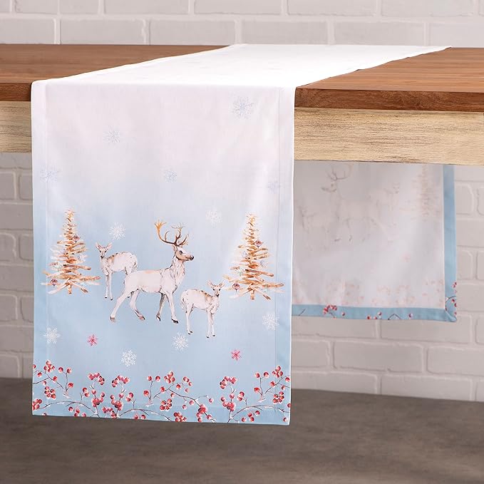 Maison d' Hermine Table Runner 100% Cotton Single Layer Table Runners 48 inches - Image 7