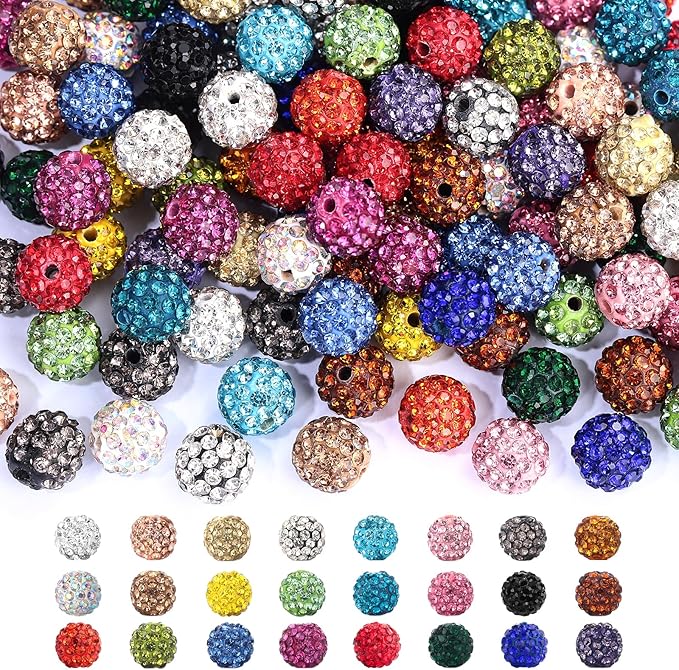240pcs 24 Colors Rhinestone Beads - Image 2