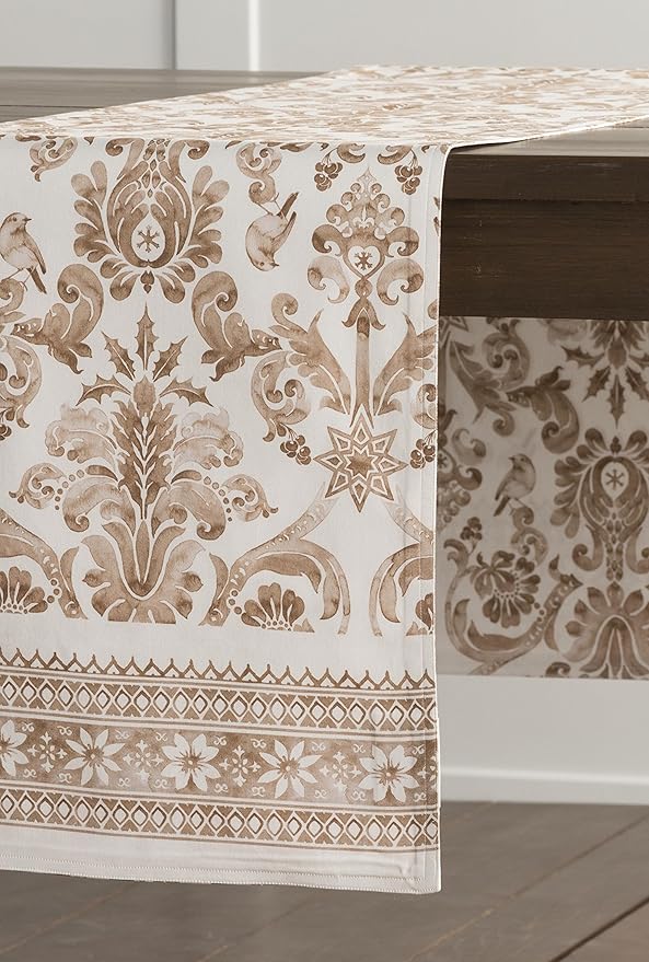 Maison d' Hermine Table Runner 100% Cotton Double Layer Table Runners 108 - Image 7