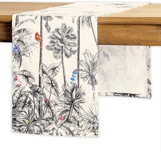 Maison d' Hermine Table Runner 100% Cotton Single Layer Table Runners 48 inches by MaisondHermine