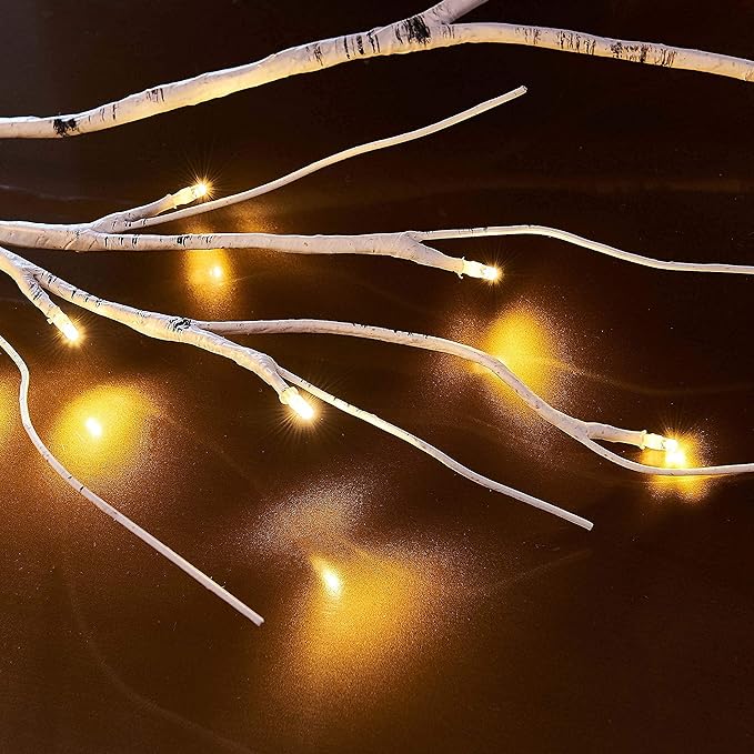 Birchlitland Birch Garland Lights 6FT 48 LED Battery Operated - Image 5