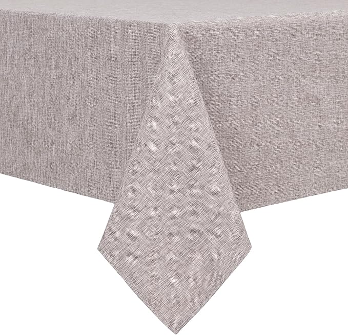 Hiasan Faux Linen Square Tablecloth by Hiasan