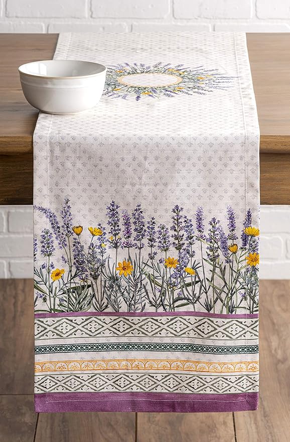 Maison d' Hermine Table Runner 100% Cotton Single Layer Table Runners 72 inches - Image 9