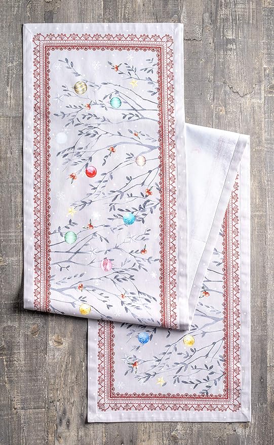 Maison d' Hermine Table Runner 100% Cotton Single Layer Table Runners 36 inches - Image 2