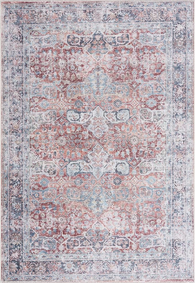 Bloom Rugs Caria Washable Non-Slip 4x6 Rug by BloomRugs