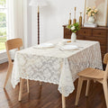 LinenZone Ivory Rectangle Tablecloth by LinenZone