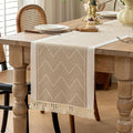 Table Runners 138 Inches, Waterproof Boho Table Runner by UWWGKK