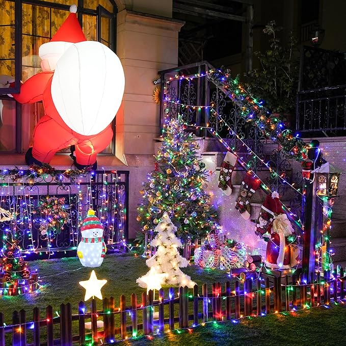 JMEXSUSS 168FT 600 LED Christmas Decor Lights - Image 4