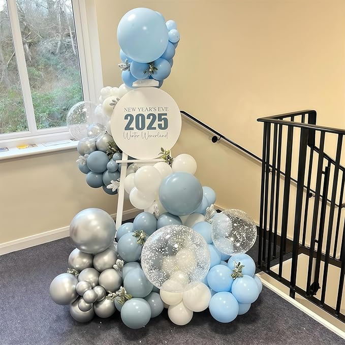 Winter Wonderland Balloons - Image 3