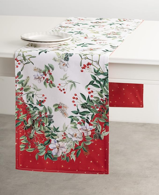 Maison d' Hermine Table Runner 100% Cotton Double Layer Table Runners 72 inches - Image 9