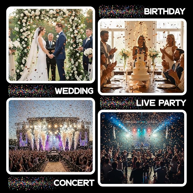 Ultimate Confetti, Parties and Live Events - 1 lb - Image 6
