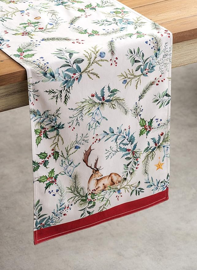 Maison d' Hermine Table Runner 100% Cotton Double Layer Table Runners 72 inches - Image 7