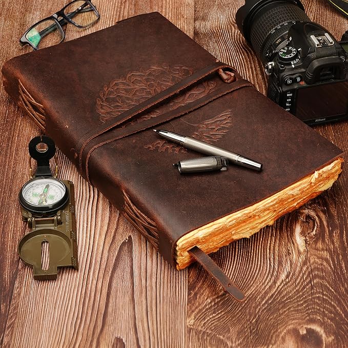 LUXEORIA Tree Of Life Leather Journal - Image 4