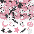 MARFOREVER Pink Halloween Confetti Glitter, Halloween BOO Witch Bat Pumpkin by MARFOREVER